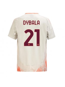 AS Roma Paulo Dybala #21 Replika Borta Kläder 2024-25 Kortärmad